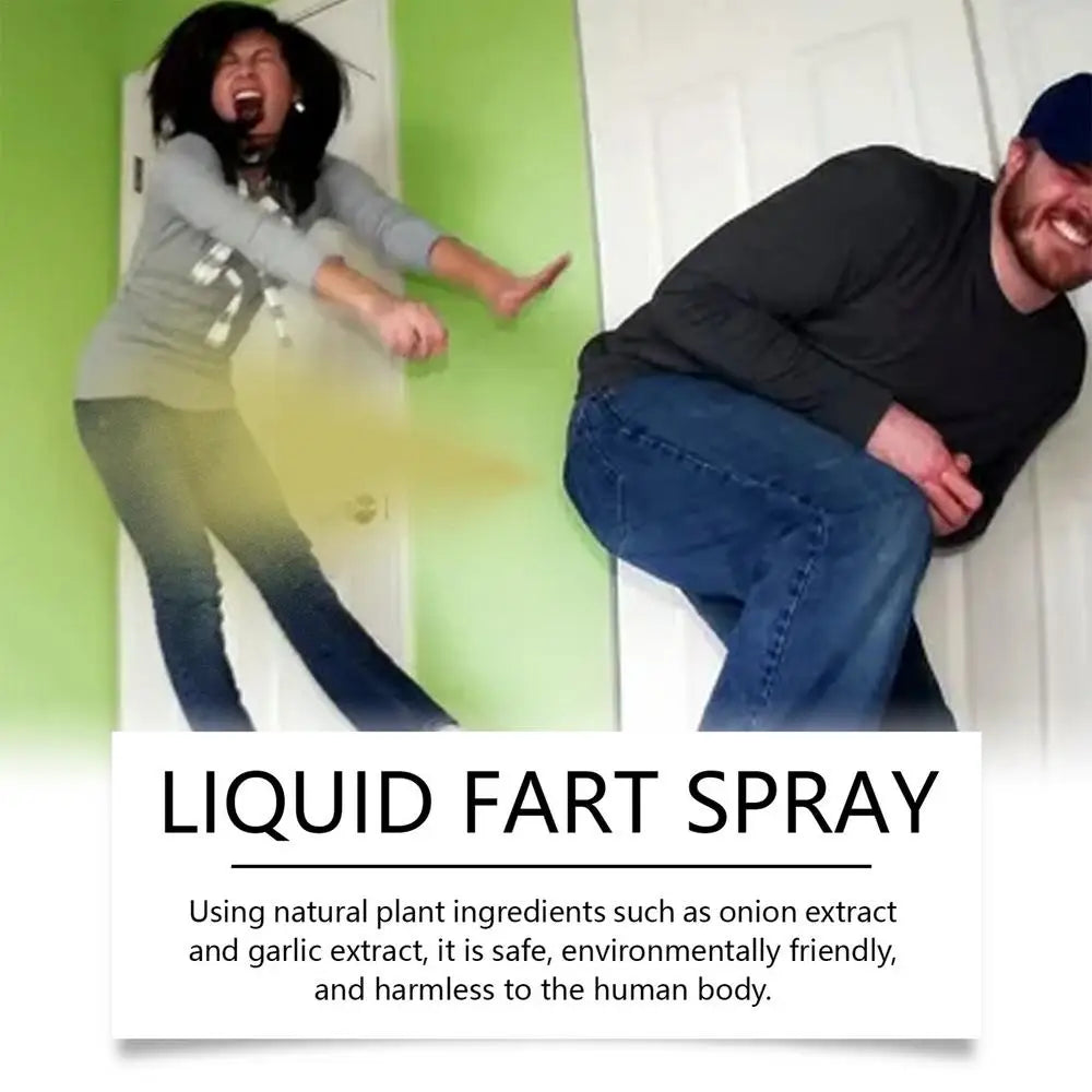 100ml Fart Spray Prank Joke Plastic Fart Gag Spray Party Supplies Spoof Odor Spray for Adults Kids Non Toxic for April Fools Day