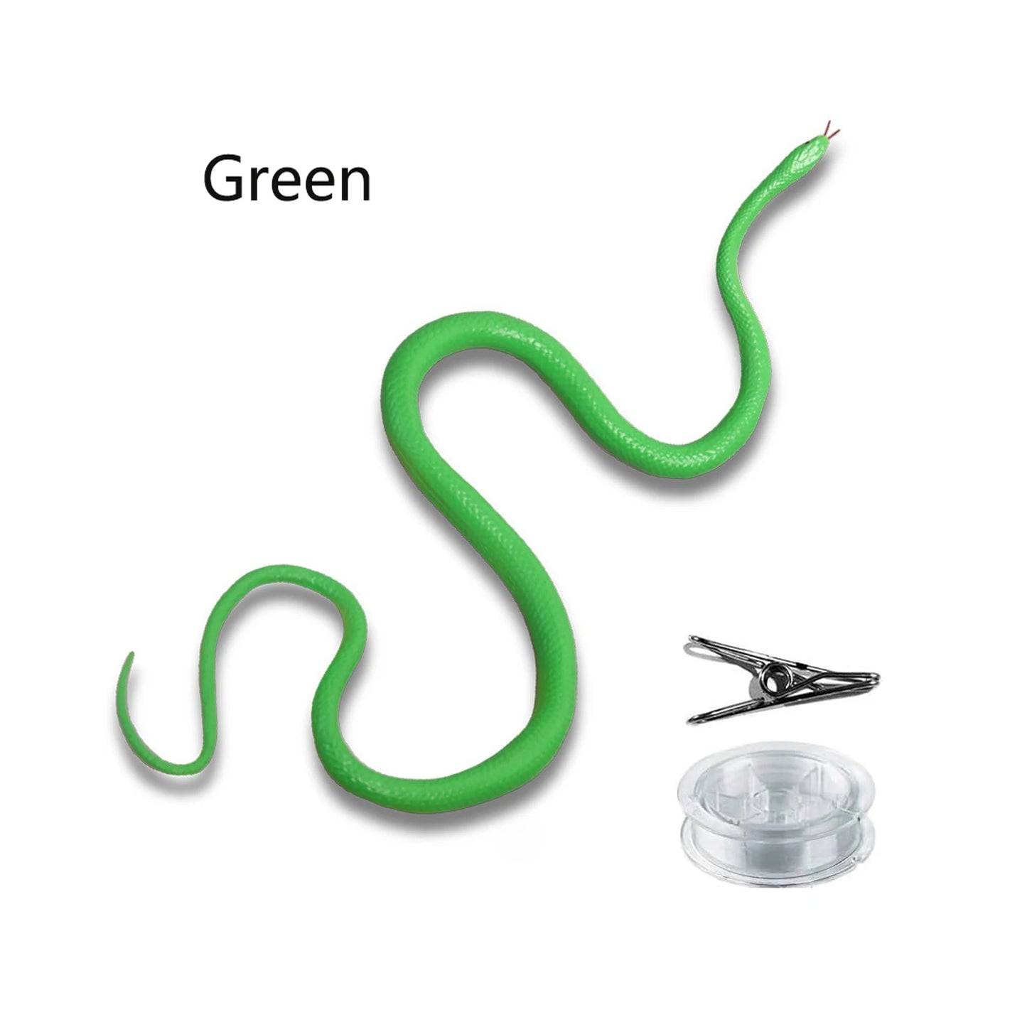 Snake Prank With String Clip Funny Large Realistic Rubber Snake Prank With String And Clip Rubber Fake Snake Model Fashion