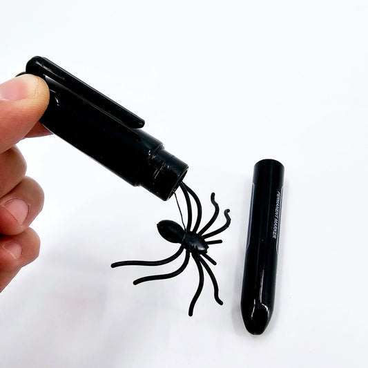 Scare Prank Spider Pen Magic Tricks 3D Jumping Spider Magic Gag Close-up Party Prank Toys Comedy Props Accessories Easy to Do