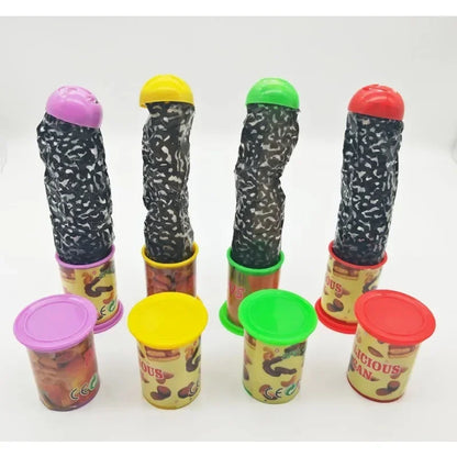 April Fool's Day scare simulation snake potato chips bucket prank prank strange toy prank to send friends send girlfriends