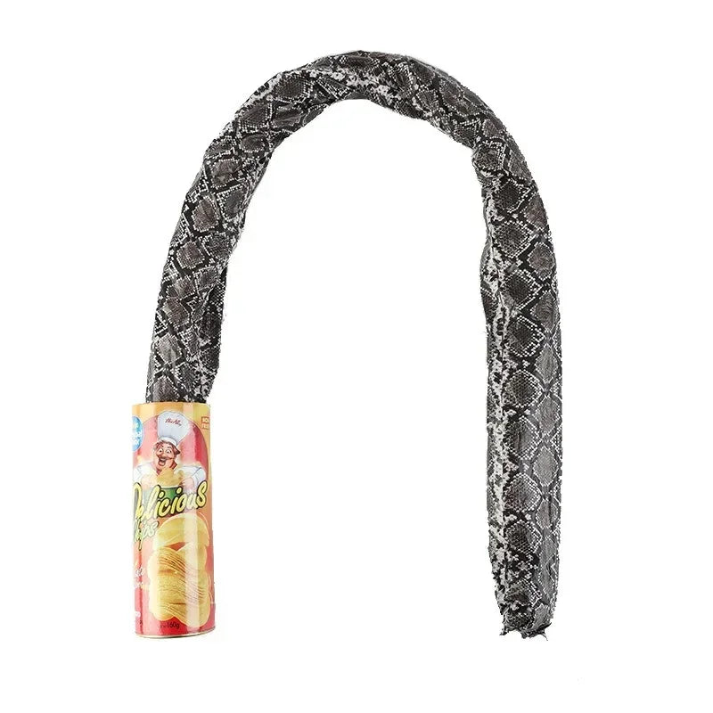 April Fool's Day scare simulation snake potato chips bucket prank prank strange toy prank to send friends send girlfriends